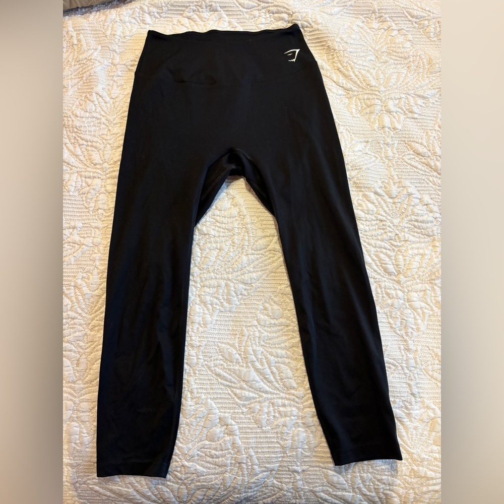 Gym shark Black Leggings - nearly new!